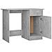 Lusso Casadino -  Scrivania Grigio Cemento 100x50x76 Cm In Legno Multistrato - Foto miniatura 4