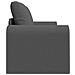 Divano Letto vitaXL 2 in 1 Grigio Scuro 148x71x83 cm Tessuto - Foto miniatura 7