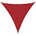 Vela Parasole Rossa 2x2x2 m 100% Poliestere Oxford - Foto miniatura 1