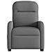 Poltrona Elettrica Reclinabile Grigio Scuro in Tessuto - Foto miniatura 5