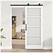 Porta scorrevole  con set di accessori 'ORKDAL'Bianca 83x202 cm, Porta interna  con vetro 'ORKDAL'Bianca 83x202x4 cm - Foto miniatura 3