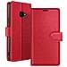 Custodia A Portafoglio Per Galaxy Xcover 4 / 4s Con Supporto E Linguetta Magnetica, Rosso - Foto miniatura 1