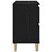 Mobiletto lavabo Rovere nero 80x33x60 cm Legno ingegnerizzato - Foto miniatura 8