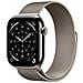 Watch Series 11 GPS + Cellular 46mm Cassa Titanio con Loop Milanese Naturale M /L - Foto miniatura 1