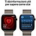 Watch Series 11 GPS + Cellular 46mm Cassa Titanio con Loop Milanese Naturale M /L - Foto miniatura 5