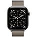 Watch Series 11 GPS + Cellular 46mm Cassa Titanio con Loop Milanese Naturale M /L - Foto miniatura 2