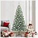 Albero di Natale Artificiale Imbiancato con Luci LED 210 cm - Foto miniatura 2