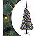 Albero di Natale artificiale pre-illuminato con set di palle - Foto miniatura 1