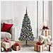 Albero di Natale artificiale pre-illuminato con set di palle - Foto miniatura 2