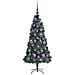 Albero di Natale artificiale pre-illuminato con set di palle - Foto miniatura 4