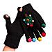 Guanti Invernali Con Albero Di Natale, Carini E Creativi A Cinque Dita Black - Foto miniatura 1