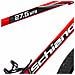 Mtb 27.5'' - Mountain Bike Da Uomo, Ruote 27.5'', Cambio 21 Velocità, Telaio Acciaio, Con Accessori - Colore Rosso - Foto miniatura 4