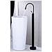 Rubinetto per vasca da bagno indipendente, Blackswan, tipo M66, modello nero opaco, misura 120 cm - Foto miniatura 2
