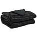 Piumone Completo Annuale Nero 200 x 140 cm Satin e Micropile - Foto miniatura 1