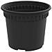 Vaso Rotondo per Fiori 24 pcs Nero Ø 12,5 x 10 cm Plastica - Foto miniatura 5