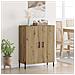Credenza Rovere artigianale 69,5 x 34 x 90 cm Legno multistrato - Foto miniatura 2