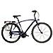 Bici Uomo Misura 28 City Bike Bicicletta Zfr21va Linea Zefiro Telaio Alluminio Cambio Altus 21v Completa Di Accessori Luci Led - 47 Nero Opaco - Foto miniatura 2