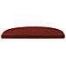 Tappetini per scale autoadesivi 15 pcs Rosso Bordeaux - Foto miniatura 4