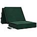 Divano Letto Pieghevole 90 x 63 x 45 cm Verde Scuro - Foto miniatura 1