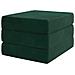 Divano Letto Pieghevole 90 x 63 x 45 cm Verde Scuro - Foto miniatura 4