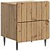 Armadio da Notte 2 pcs Rovere Artigianale 43 x 34,5 x 49,5 cm - Foto miniatura 3