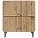 Armadio da Notte 2 pcs Rovere Artigianale 43 x 34,5 x 49,5 cm - Foto miniatura 5