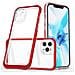 Trasparente Custodia 3 In 1 Per Iphone 11 Pro Max Con Cornice, Rosso Gelato. - Foto miniatura 5