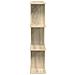 Scaffale da parete Rovere Sonoma 80 x 20 x 96 cm - Foto miniatura 5
