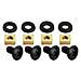 I-CASE MOUNT-BK - Kit Set 4 Viti 4 Dadi e 4 Rondelle per Montaggio Rack Nero - Foto miniatura 2
