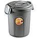 Bidone Con Coperchio Speedy 8 Litri Silver 70250 - Foto miniatura 1