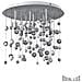 Lampada Da Soffitto Neve Pl8 Bianco Max 8 X 40w G9 - 240v - Foto miniatura 1
