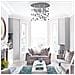 Lampada Da Soffitto Neve Pl8 Bianco Max 8 X 40w G9 - 240v - Foto miniatura 3