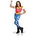 Costume Ragazza Wonder Woman Superhero Girls 7 A 8 Anni - Foto miniatura 2
