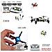 Drone Quadricottero Mini Portatile Radiocomandato Ricaricabile Usb Led 6-axis - Foto miniatura 1