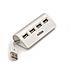 HUB 4 PORTE USB 2.0 ALLUMINIO - Foto miniatura 2