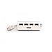 HUB 4 PORTE USB 2.0 ALLUMINIO - Foto miniatura 1