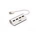 HUB 4 PORTE USB 2.0 ALLUMINIO - Foto miniatura 3