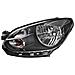Proiettore Faro Sinistro Sx Volkswagen Up Cornice Nera 11> H4 - Foto miniatura 1