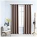 Tende Oscuranti Con Anelli Metallo 2 Pz Grigio Talpa 140x225 Cm - Foto miniatura 1