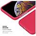 Custodia Compatibile Con Apple Iphone Xs Max In Frost Rosso - Coperchio Protettivo In Silicone Tpu Flessibile - Foto miniatura 2
