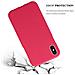 Custodia Compatibile Con Apple Iphone Xs Max In Frost Rosso - Coperchio Protettivo In Silicone Tpu Flessibile - Foto miniatura 7