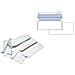ver Buste Bianche 110x230mm S / finestra 90gr + Strip Da 500pz - Foto miniatura 1