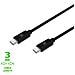 Usbcusbcpd3mbk Cavo Usb 3 M Usb 3.2 Gen 1 (3.1 Gen 1) Usb C Nero - Foto miniatura 5