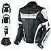 Giacca Moto Manica Staccabile Tessuto Protezioni Ce Sfoderabile Gilet Grigio M - Foto miniatura 1