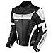 Giacca Moto Manica Staccabile Tessuto Protezioni Ce Sfoderabile Gilet Grigio M - Foto miniatura 4