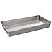 Leccarda Universale Pro In Acciaio Inox Bordo Alto Dimensioni 41 X 22 Cm 25233 - Foto miniatura 1