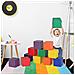 Set 12 Cubi Morbidi, Gioco Per Bambini Educativo Da 2 Anni In Su, 20x20x20cm, Multicolore - Foto miniatura 6