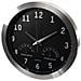 Orologio da Parete 35,5 cm Nero e Argento - Foto miniatura 2