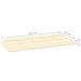 Panca da Giardino e Cuscini Crema 179cm Legno Pino Impregnato - Foto miniatura 3