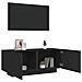 Mobile Porta TV Nero 100x35x40 cm in Legno Multistrato - Foto miniatura 10